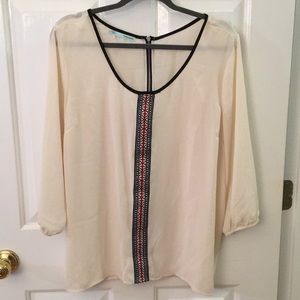 Maurices sheer blouse